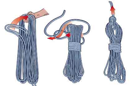 How to store a rope