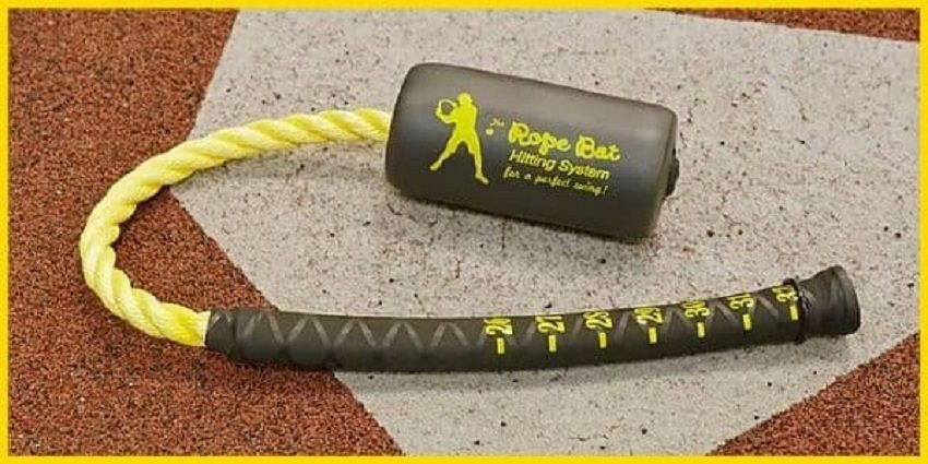 ENHANCE YOUR BASEBALL SWING WITH THE INNOVATIVE ROPE BAT!