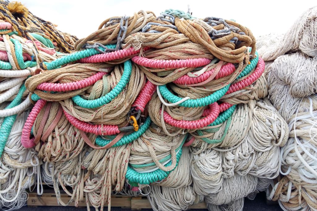 What rope is used for fishing nets?