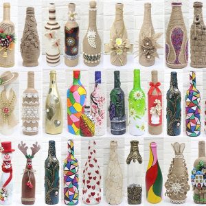 How to Decorate the Bottle With Jute Rope