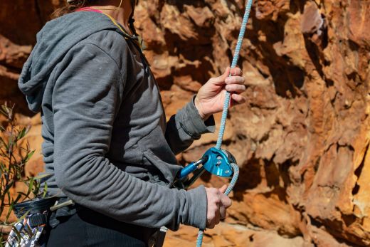 What happens if climbing rope gets wet