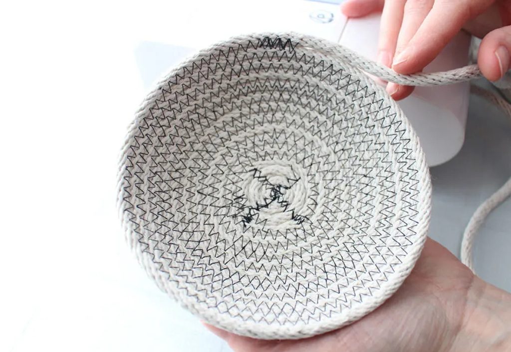 Can I wash my DIY rope bowl?