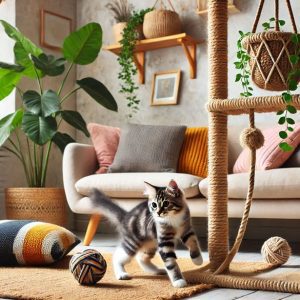 What is the best material for cats to climb?