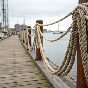 shipping ropes for boats, docks, and maritime