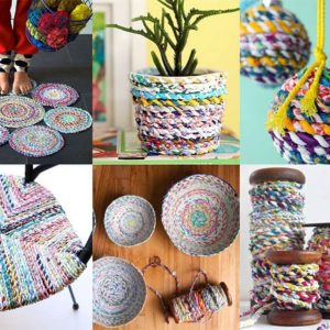 DIY rope coasters