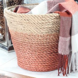 make a rope basket