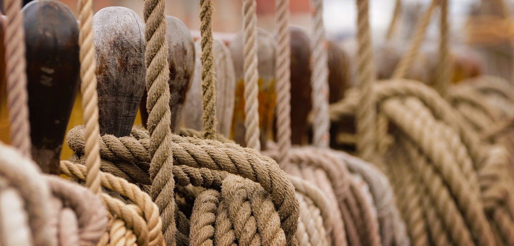 How do I store rope to prevent tangles and damage