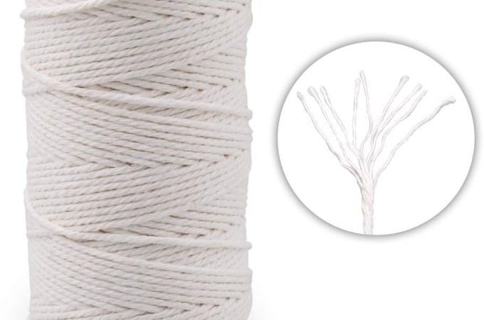 G2PLUS 328-foot white cotton baker’s twine – food-safe string ideal for cooking, crafting, gift wrapping, and DIY projects.