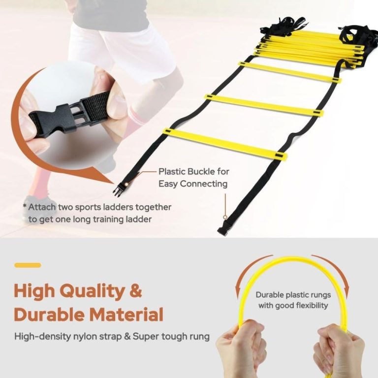 Training Ladder Rope GHB Pro 12-Rung Agility Ladder Review - Yifarope - Place to Ropes and Knots