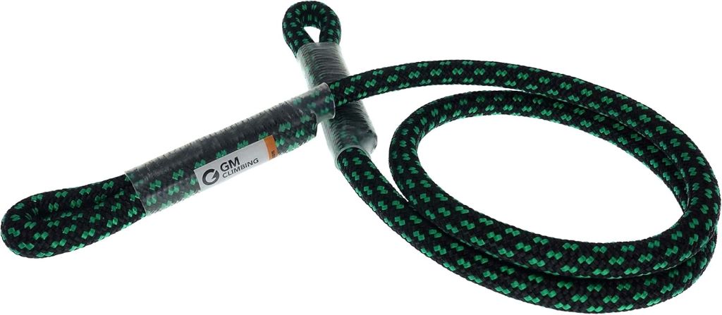 GM Climbing 8mm Prusik Swen pre-sewn eye-to-eye cord in 30-inch and 45-inch lengths for climbing and rigging.