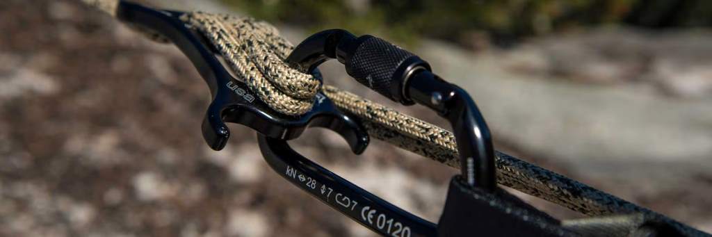 Sterling OpLux tactical rope coiled for rescue mission