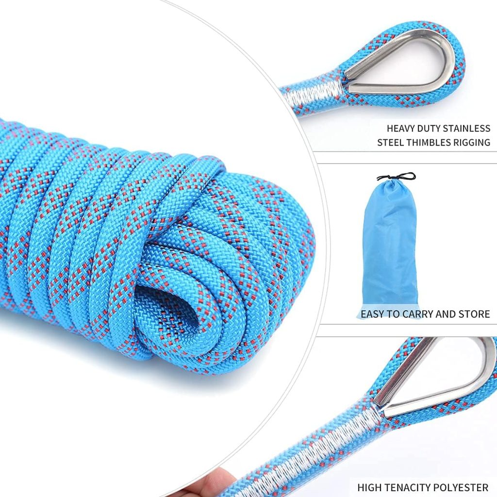 XINSHUNCAN 10mm/12mm Outdoor Climbing & Rescue Rope