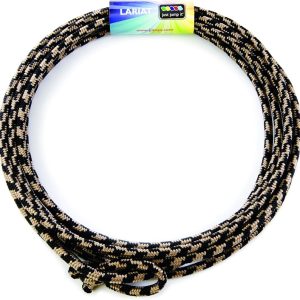 Durable 20-foot pre-tied kids cowboy rope for play and rodeo practice