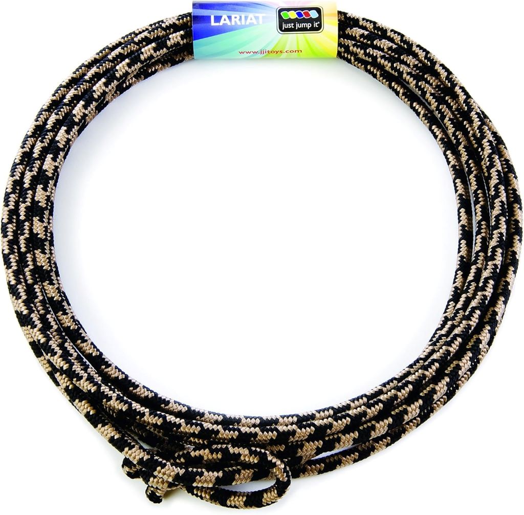 Durable 20-foot pre-tied kids cowboy rope for play and rodeo practice