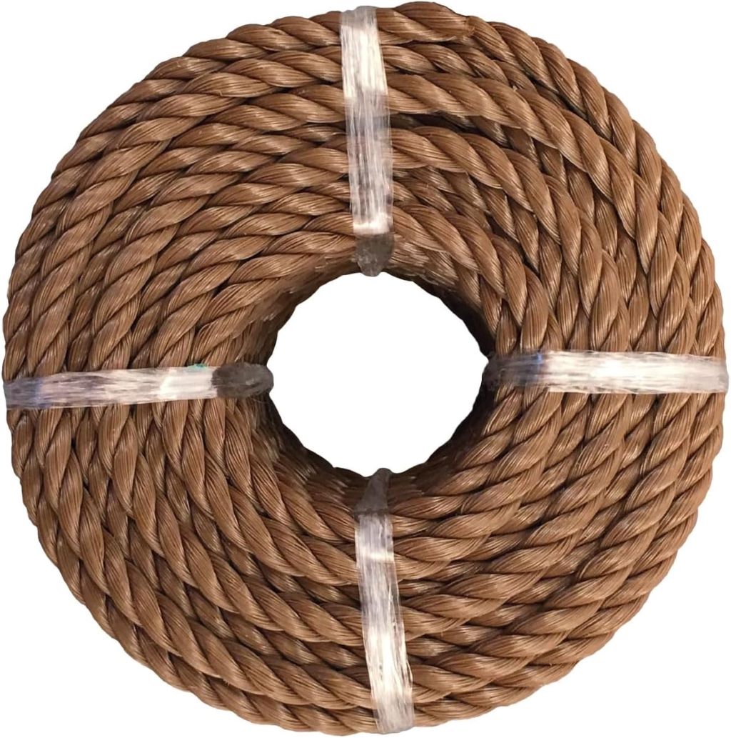 Durable 420 lbs load limit polypropylene rope for gardening, landscaping, and shipping