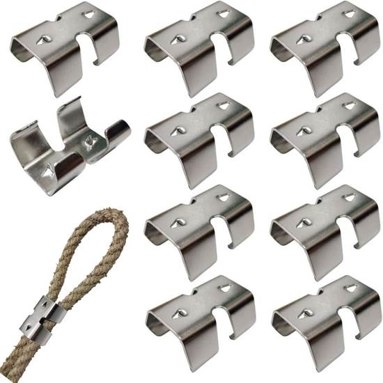 NNNJunhua 12 Pack Wire Rope Clamp