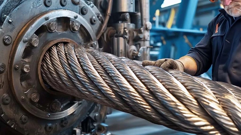 Close-up of industrial ropes designed for heavy-duty hauling, representing the new era of pulling technology