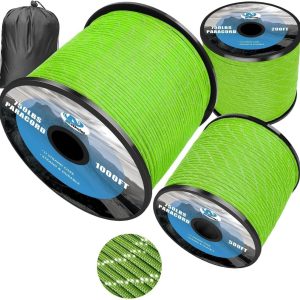 Aystkniet 750lb Reflective Paracord – Durable Camping & Outdoor Rope