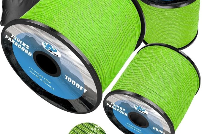 Aystkniet 750lb Reflective Paracord – Durable Camping & Outdoor Rope