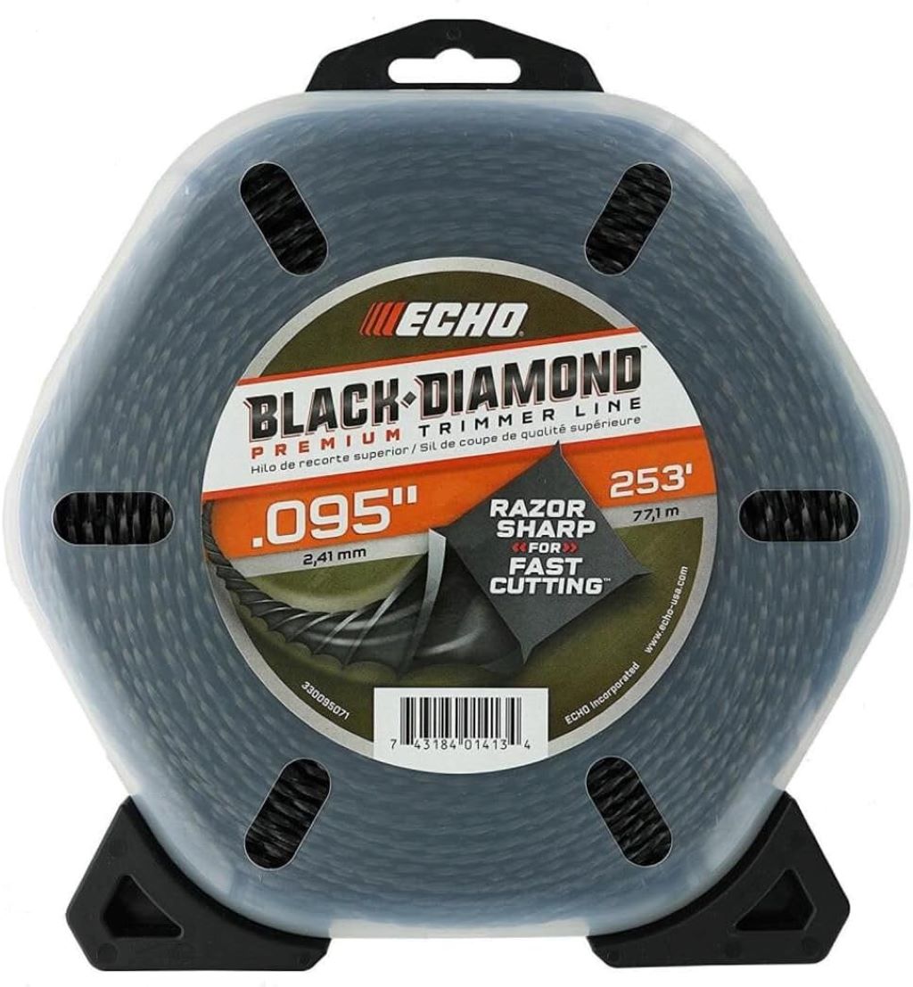 ECHO 0.095-inch trimmer line 253 ft spool for lawn trimming