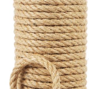 Radix Natural Jute Twine 8MM x 50FT roll for crafts, DIY, gardening, and bundling projects.