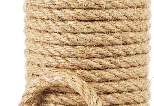 Radix Natural Jute Twine 8MM x 50FT roll for crafts, DIY, gardening, and bundling projects.