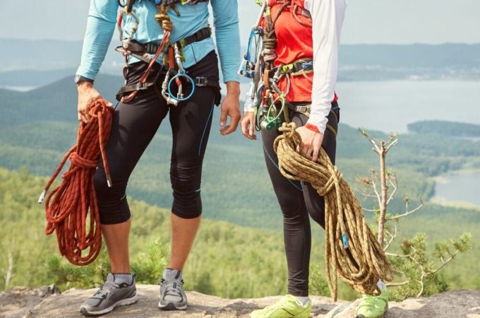 Close-up of a frayed rope showing signs of wear and damage.