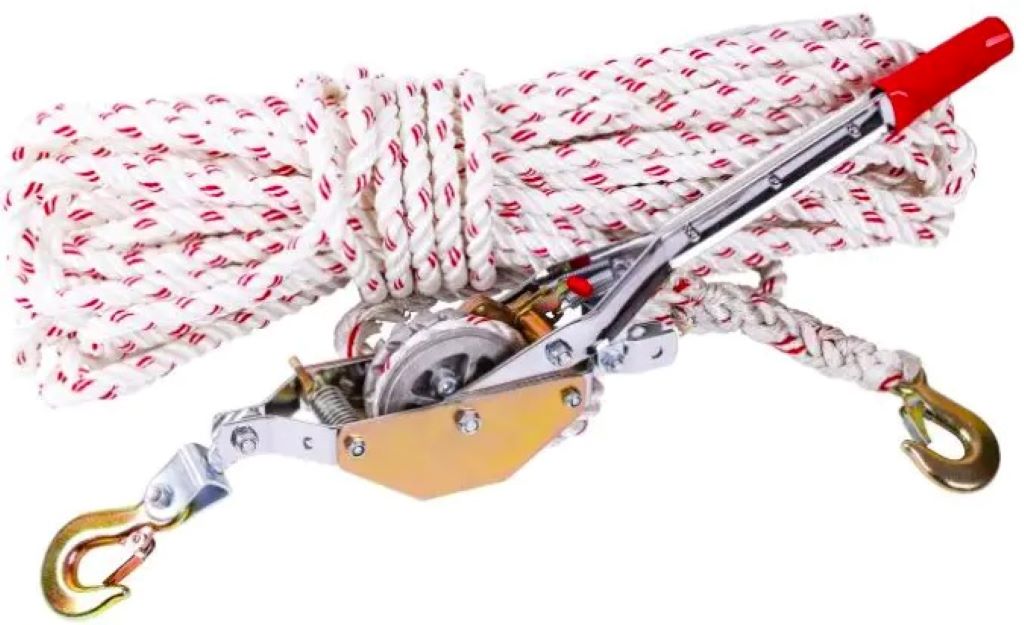 Close-up of a strong industrial rope cleaned and ready for heavy-duty use.