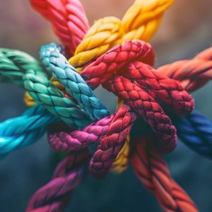 Close-up of a snapped rope highlighting the risks of poor upkeep.