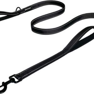 JEWOSTER heavy-duty dog leash with dual handles for medium and large dogs
