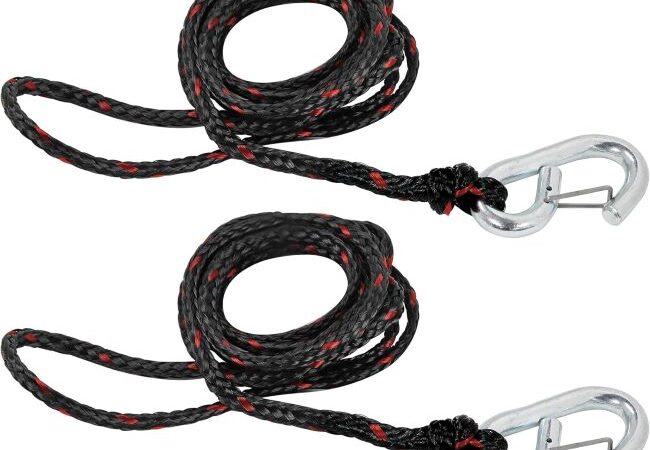 Durable 7' PWC dock lines from Extreme Max reviewed—strong snap-hook design, easy mooring, and great value in a reliable 2-pack.