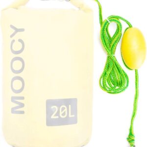 Green MOOCY float rope used with kayak, jet-ski, and PWC accessories.