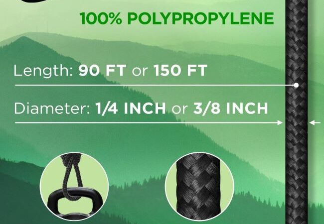 Strong and versatile TECEUM rope for camping, crafting, and outdoor use