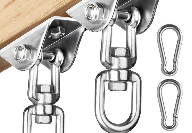 Aisto Heavy Duty Swing Hangers Review 2000 LB Capacity And 360° Swivel