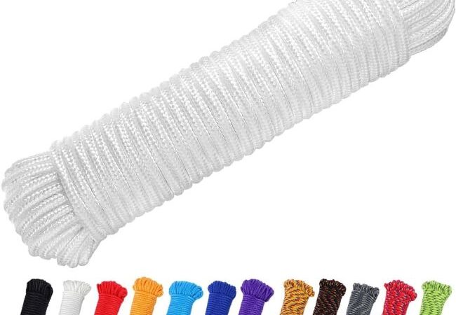 PERKHOMY 90 ft Polyester Rope Review – Durable Nylon-Like Rope for Camping And Utility