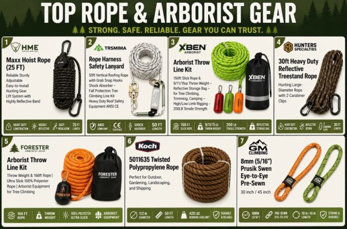 Best Affordable Arborist Rope Kits in Colorado (CO) – Is a Longer Rope Always the Better Choice?