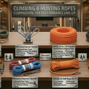 Best affordable climbing and hunting ropes in Pennsylvania (2026), comparing safety features and durability for tree stand and outdoor use