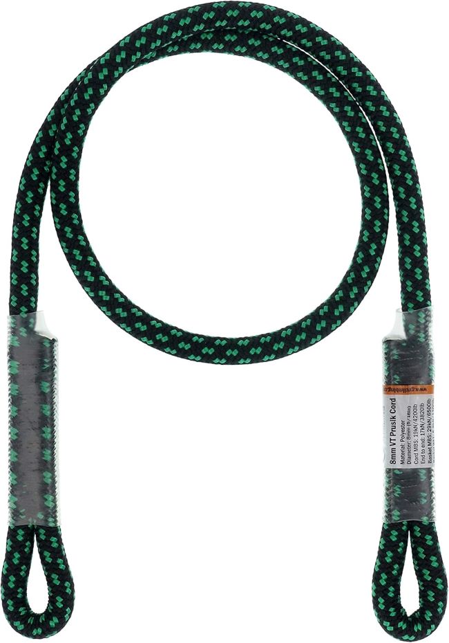 GM Climbing 8mm Prusik eye-to-eye cord for secure knot systems in climbing and saddle hunting setups