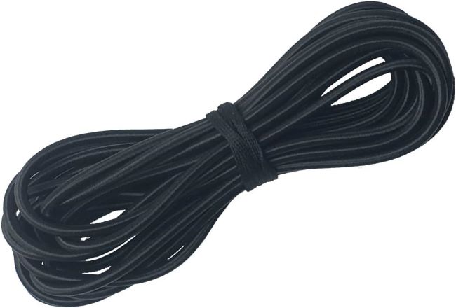 Huouo elastic bungee cord with stretch design, ideal for kayak rigging, camping gear, and outdoor securing tasks