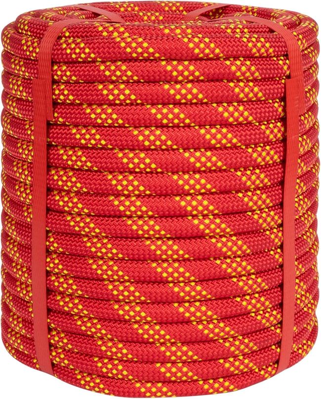 Lopevex 1/2 inch arborist rope with 9000lbs strength, ideal for tree work, rigging, pulling, and rappelling