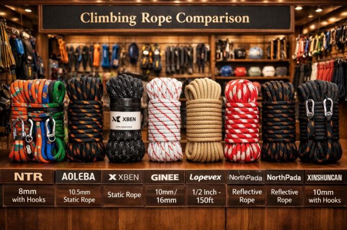 Best affordable rappelling ropes in New York comparing strength, safety features, and durability for outdoor climbing