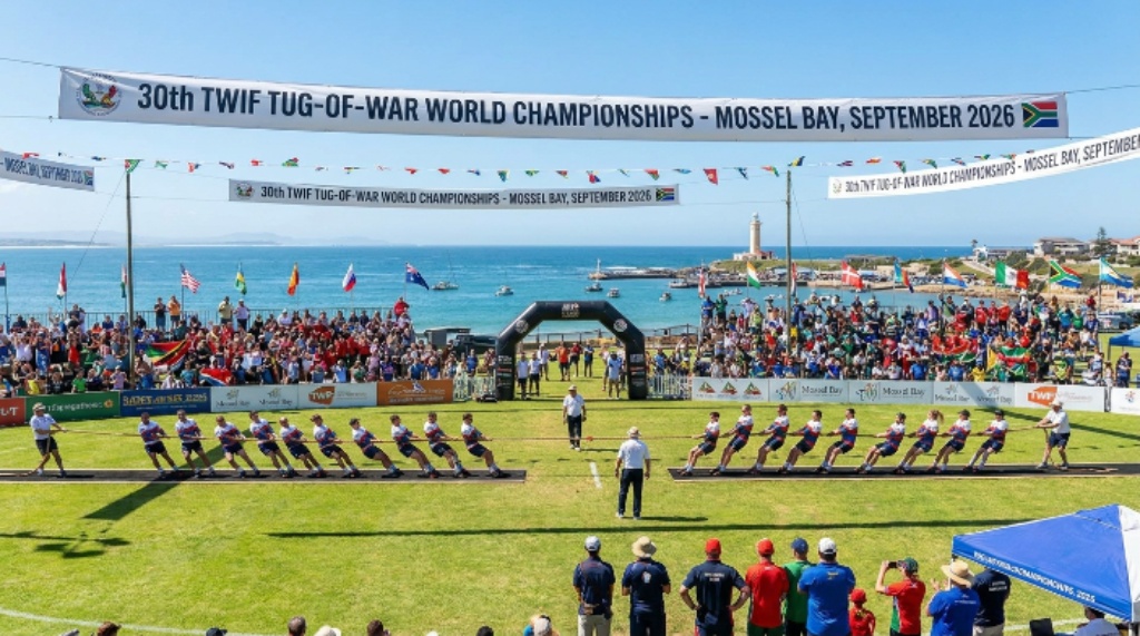Mossel Bay South Africa venue for 30th TWIF Tug-of-War World Championships September 2026