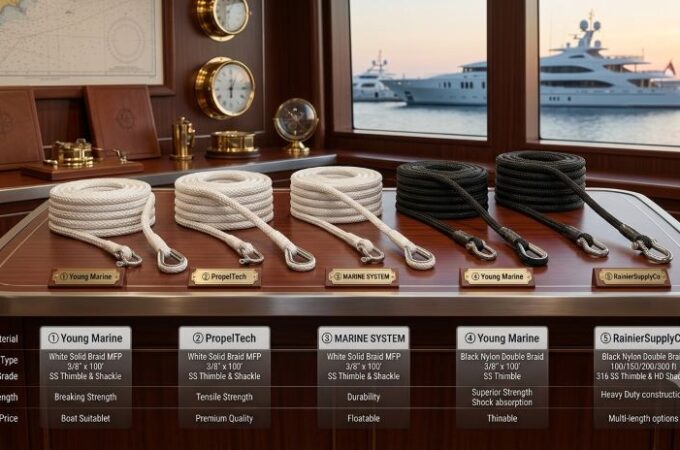 Best Boat Anchor Ropes in Florida (FL): Strong, Durable & Marine-Grade Picks
