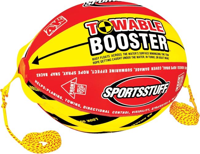 SportsStuff Booster towable tube rope with floating booster ball for improved visibility and performance
