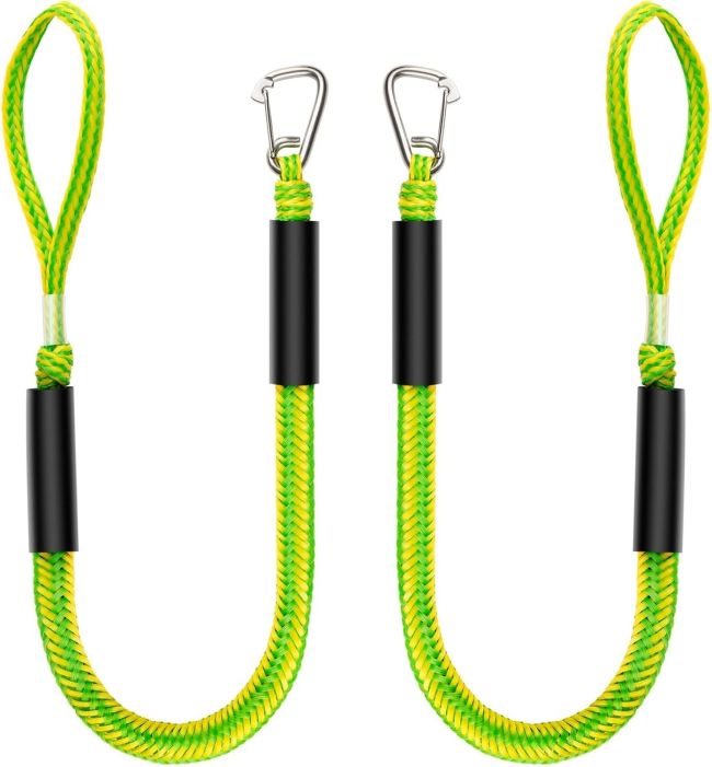 Botepon Bungee Dock Lines with quick-connect design